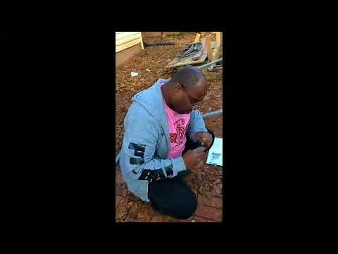 Building Harbor freight 10ft x 10ft shed