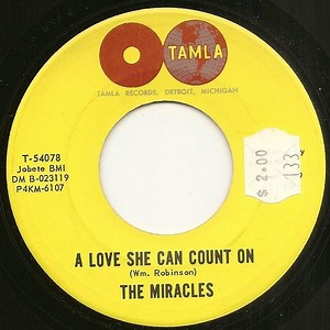The Miracles - A Love She Can Count On