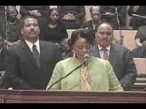 Bernice King at Yolanda King Memorial May 24, 2007