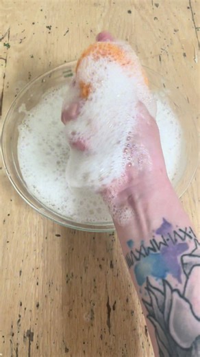 Just a short cleaning cut 🫶🏻 pine-sol and pineoline scrub on my kitchen! Watch the dirt melt away. #cleantok #cleaningmotivation #clean #cleanwithme #suds