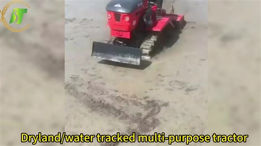 Chinese Mini Crawler Tractor with 25hp 50hp 80hp Diesel Engines 4WD and 2WD Wheels