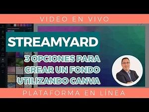 StreamYard Fondo o Background