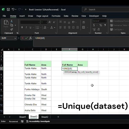 How to Instantly Remove Duplicates from a List in Excel