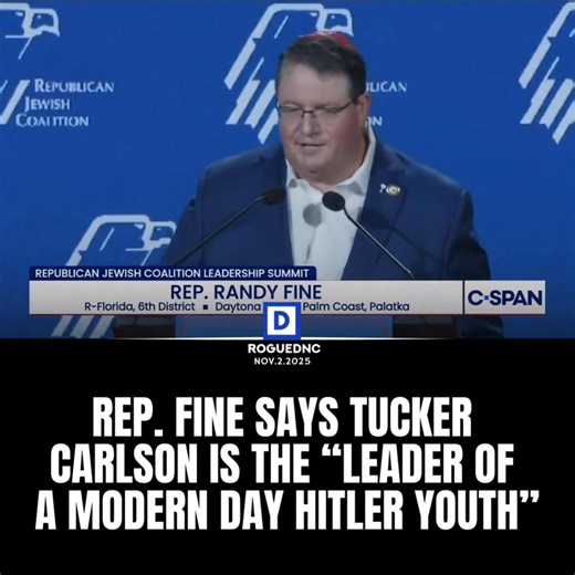 4.7K views · 156 reactions | Right Wingers weaponized antisemitism to silence the “Free Palestine” movement but can’t control the real antisemite monsters in their midst. Pathetic. | Rogue DNC | Facebook