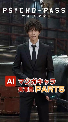 Part5【サイコパス】シリーズ｜AI実写風アニメキャラ！PSYCHO-PASS Characters in Real Life | 2012–2023 AI Live-Action