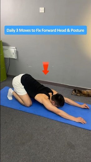 Just 3 minutes a day to correct neck, shoulders, and upper back posture naturally