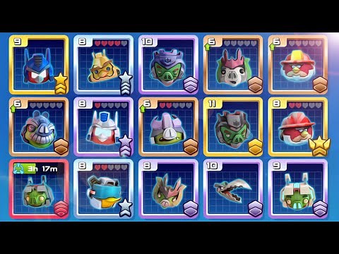 Angry Birds Transformers - All Characters Unlocked - Unit 1