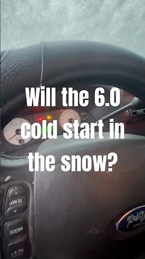 6.0 Powerstroke cold start