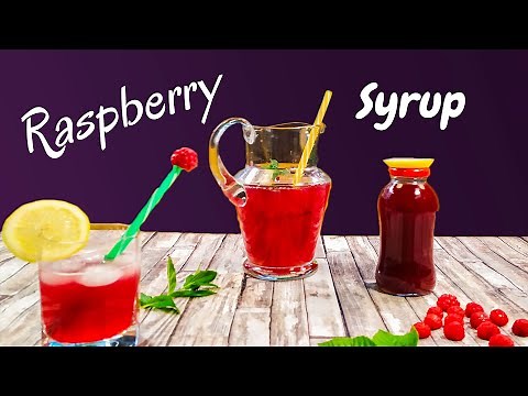 Raspberry Syrup Recipe (Raspberry Simple Syrup!)