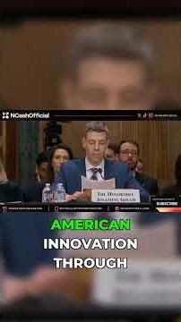 From Telegraph to Blockchain - OCC's Bold Senate Testimony