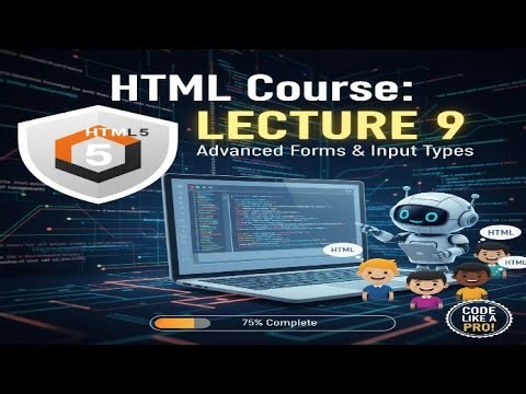 9. Complete HTML Course For Fresher | Learn Html Fast!