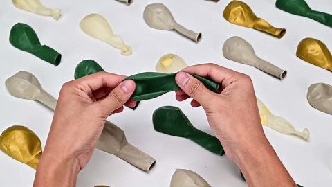 Sage Green Gold Balloons - 50 pcs 12 inch Olive Green Sand White Metallic Gold Confetti Balloons for Birthday Baby Shower Wedding Bridal Shower Party Decorations