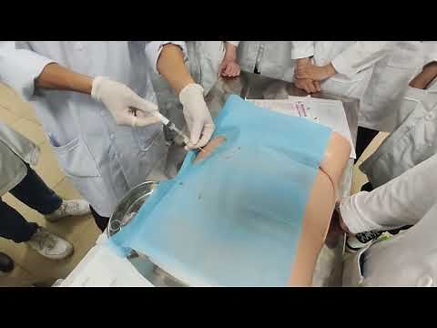Kỹ năng chọc dịch màng bụng | Skill module tiêu hoá NTTU