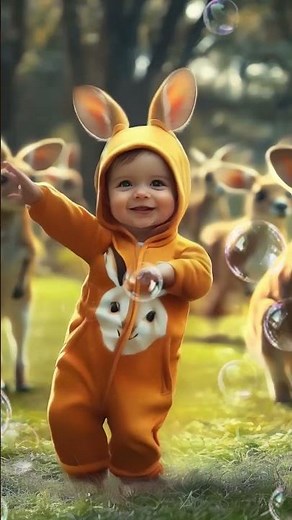 Baby laughing video goes viral with Baby Shark dance in London