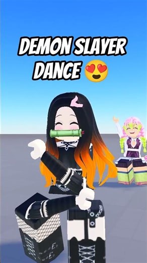 Bailalo Gozalo Trend x Demon Slayer 🔥 #roblox #demonslayer #shorts