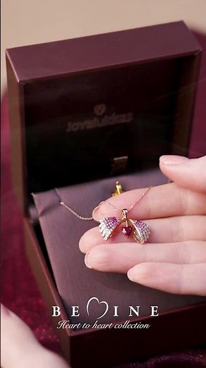 Unveiling Elegance: The Ruby Heart Pendant by Joyalukkas