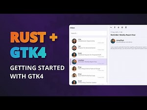 Getting Started With GTK4 With Rust