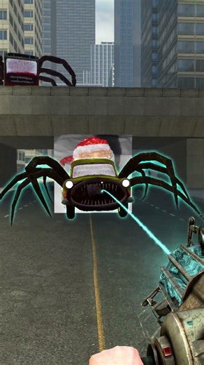 Car Eater and Goo Goo GaGa Japanese Color Mixing in Garry's Mod #shorts