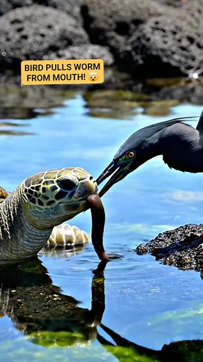 醴 SHOCKING Dental Surgeon: The ULTIMATE Bird Cleans Turtle's MOUTH!...
