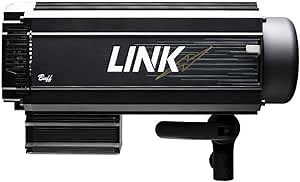 Buff Link Monolight Strobe Flash Unit with Built-in Receiver, 3.1 Ws to 800 Ws, and 800W Modeling Light | Paul C. Buff Flash Unit for Strobe Light Photography