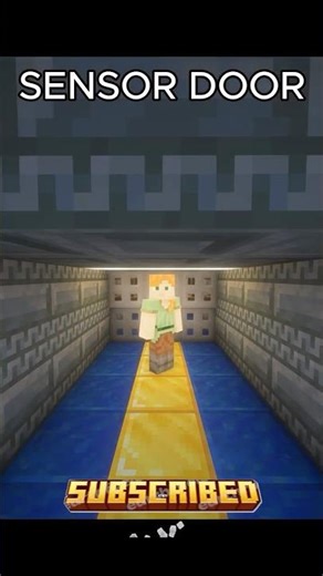 AUTOMATIC SENSOR GATE IN MINECRAFT 🔥🔥🔥🔥🔥