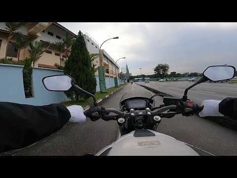 BBDC Narrow Plank | Singapore Motorcycle Riding Test