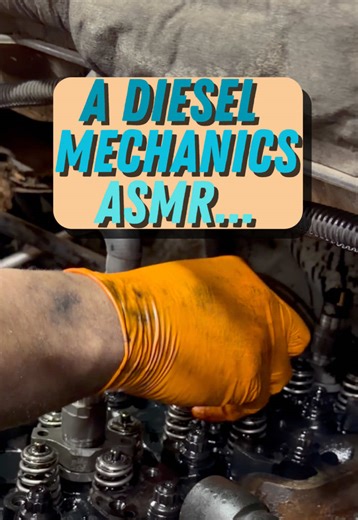 Getting ready for FP means bigger injectors for the 3g. Here’s a little asmr of what 150% over injectors sound like going into a 5.9 Cummins 😂 • { #asmrsounds #injectors #dieselmechanic #59cummins #3rdgendodge }