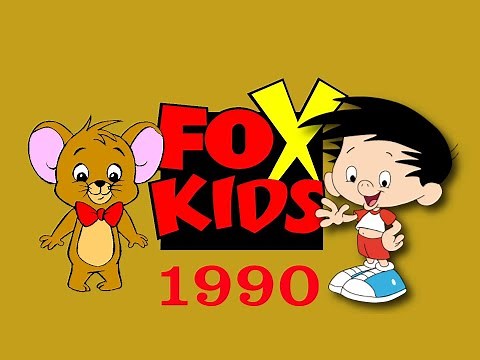 FOX Kids Saturday Morning Cartoon Line Up with Commercials (1990)