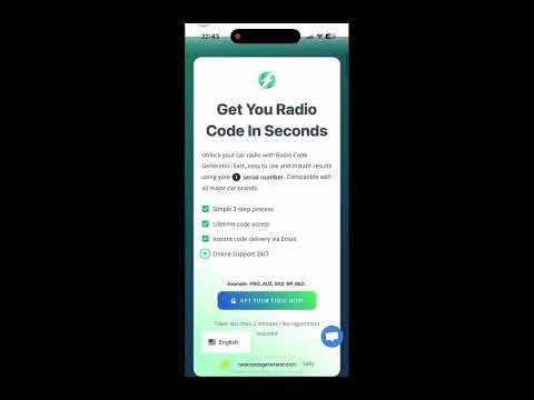 How to Get Chrysler Radio Code in 1 Minute 🔓 (Fast & Easy) #radiocodegenerator.com #Chrysler