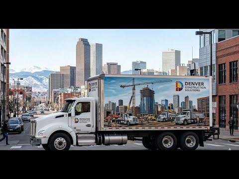 Box Truck DRIVING -🚚- Hauling Massive Cargo! 🏗️ * BIG RIG, SMALL STREETS
