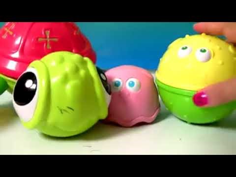 Disney Finding Nemo Stacking Cups Surprise Eggs! Disney Frozen Toys 2 Chupa Chups Masha Bear Fashems