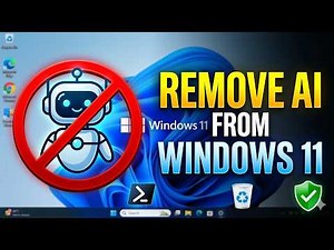 How to Remove Copilot & AI Features in Windows 11