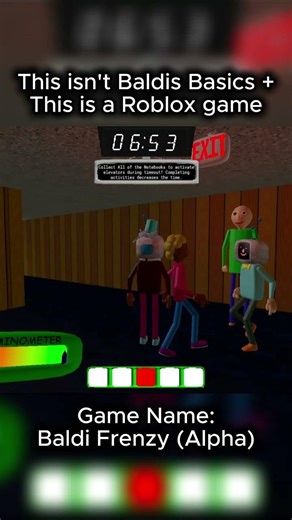 This isn't baldis basics. | #baldi #baldisbasics #roblox