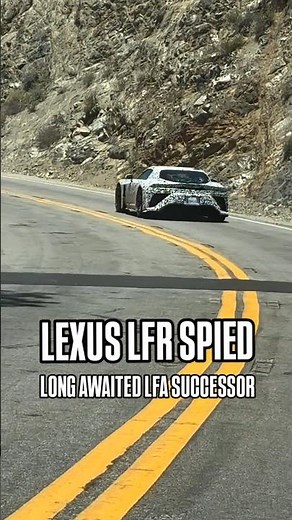 The long awaited Lexus LFR, the LFA successor, has been spied #PowerDrift #PDArmy #Lexus #LexusLFR