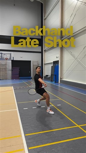 Online Training | Online Courses on Instagram: "How to train your backhand when you’re always late to the shuttle 😅 Backhand Late — Rear Court Drill 🏸 This exercise helps you develop a strong and stable late backhand when the shuttle comes fast and flat. 🏋️‍♂️ Drill Setup: The feeder plays two quick shuttles — first to the front, then to the rear backhand corner. The second shuttle is flat and fast, forcing you to chase it and play the backhand late. 🎯 Focus Point
