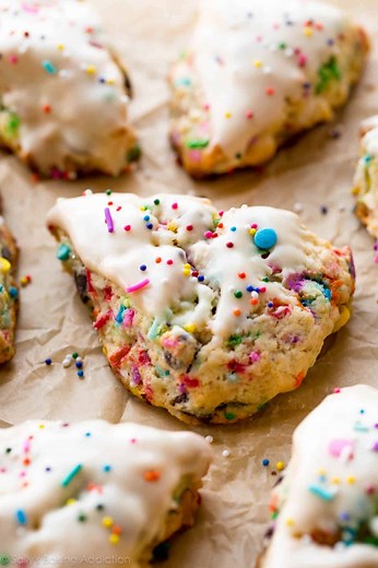 Rainbow Sprinkle Scones (Recipe   Video) - Sally's Baking