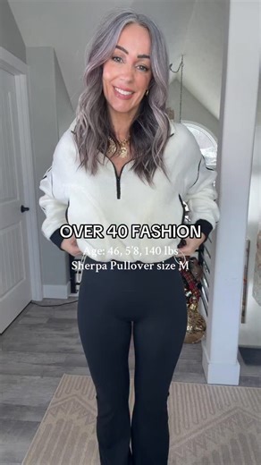 Mɪʀᴀɴᴅᴀ Pᴀʀᴋᴇʀ | Affordable Fashion for Women, 40+ on Instagram: "Baby it’s cold 🥶 outside and I’ve been living in these sherpa pullovers keeping nice and warm! Comment SHOP below for an instant message to shop these looks! You can shop my looks any time via the link in my bio to my Amazon storefront as well. 🫶🏼"