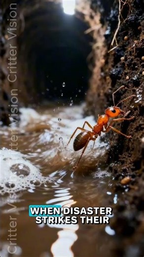 ANT FLOOD SURVIVAL: The Living Raft