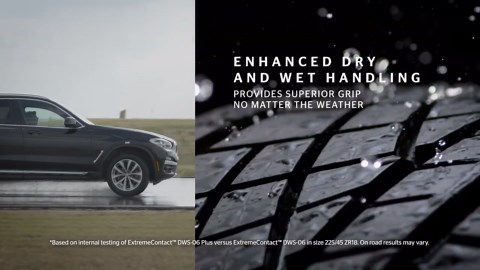 Continental ExtremeContact DWS06 PLUS UHP All Season 265/35ZR22 102W XL Passenger Tire