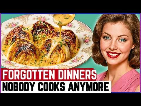25 Forgotten Dinners From The 1980s That Have Disappeared!
