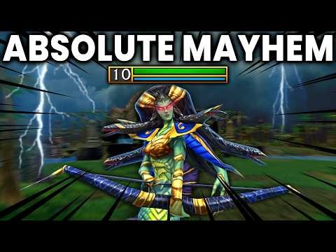 This LVL 10 Naga game was ABSOLUTE mayhem!