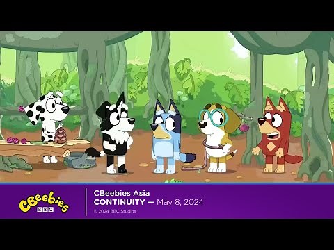 CBeebies Asia continuity | May 8, 2024