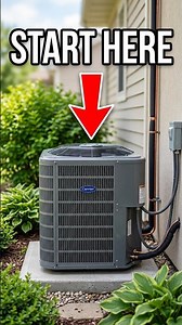 AC Not Cooling? Here's The Very First Thing to Check #shorts #hvac