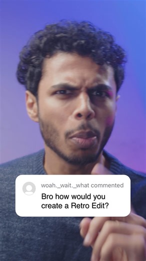 Aevy • Learn Video Mastery | How to create a Retro Edit? | Instagram