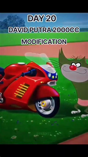 Day 20 David putra 2000cc modification // modify bike 🏍️🚗 #short #modify #bike #viral
