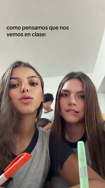 Cómo nos vemos en clase vs. realidad