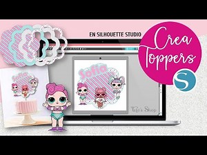 CREAR TOPPER EN SILHOUETTE STUDIO