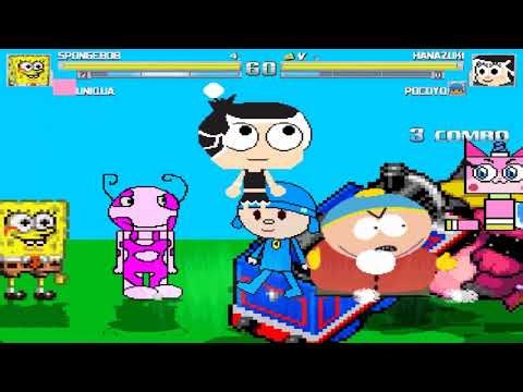 MUGEN: Team Miguel Esponja vs Team St FireyBoy