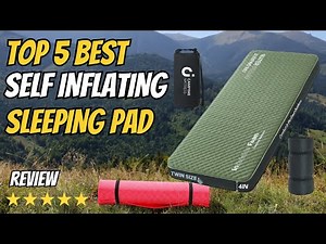 Best Self Inflating Sleeping Pads | Ultra-Thick Camping Mattress for Tent, Car & Outdoor Comfort