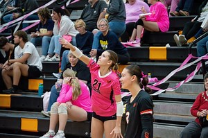 Pittsburgh Volleyball’s Olivia Babcock Reveals the Driving Force Behind Her Two 40-Plus Kill Games This Season